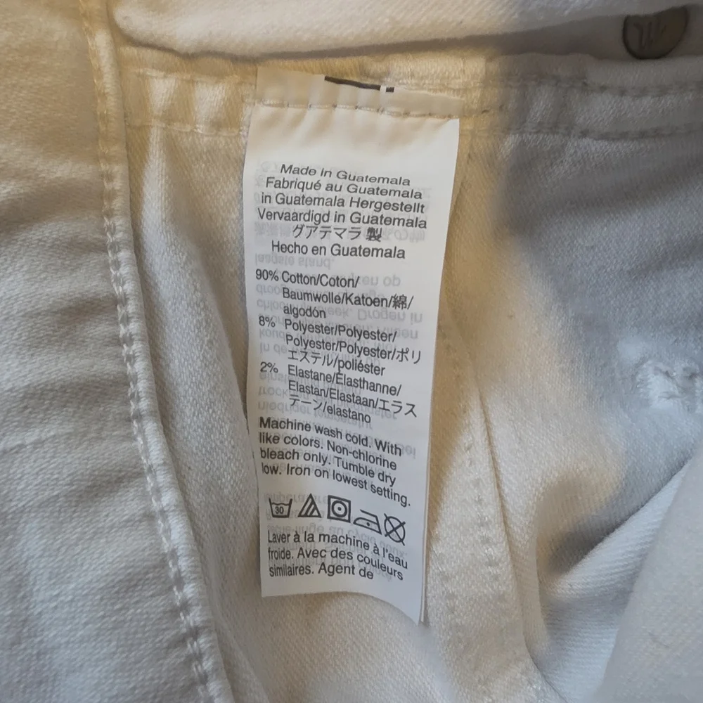 Madewell White Skinny High-Rise Jeans - Picture 8 of 8